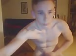 Blond Spread the Ass & Wank